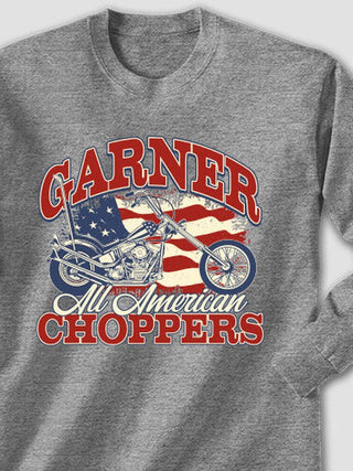 All American Choppers : Printed Long Sleeves