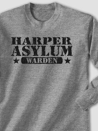 Asylum Warden : Printed Long Sleeves