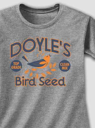 Bird Seed : Adult Ladies Fitted T-Shirt