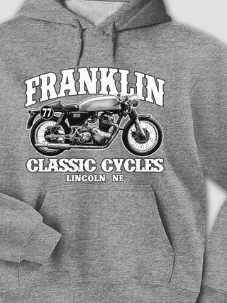 Classic Cycles : Printed Hoodies