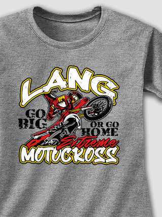 Extreme Motocross : Adult Ladies Fitted T-Shirt