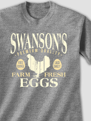 Farm Fresh Eggs : Printed T-Shirts