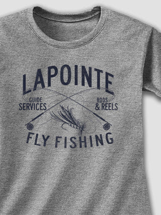 Fly Fishing Guide : Adult Ladies Fitted T-Shirt