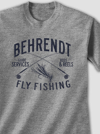 Fly Fishing Guide : Printed T-Shirts