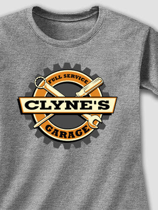 Garage : Adult Ladies Fitted T-Shirt