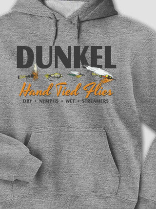 Hand Tied Flies : Printed Hoodies