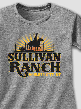 Ranch : Adult Ladies Fitted T-Shirt