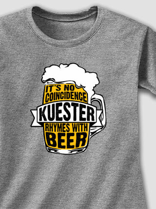 Rhymes With Beer : Printed T-Shirts