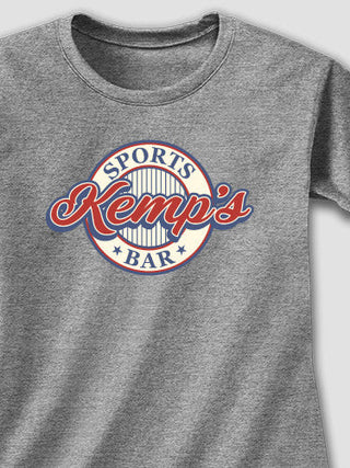 Sports Bar : Adult Ladies Fitted T-Shirt