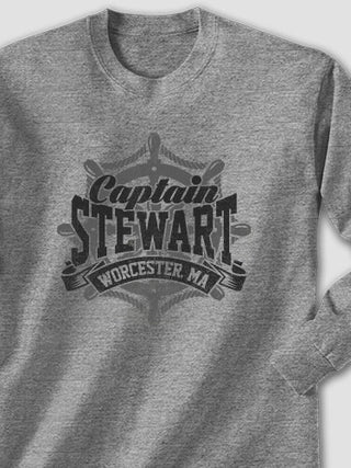 Vintage Captain : Printed Long Sleeves