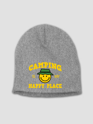 Happy Place : Embroidered Beanies