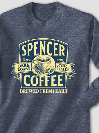 Coffee : Printed Long Sleeves