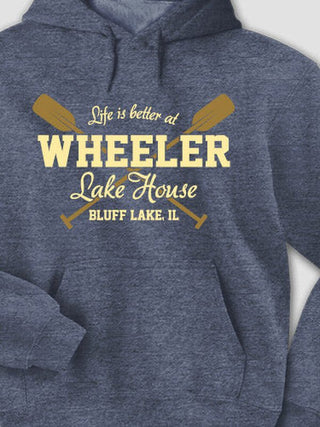 Lake House : Printed Hoodies