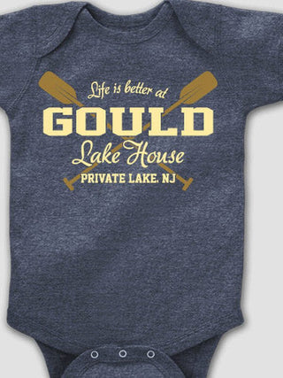 Lake House : Printed Baby Bodysuits