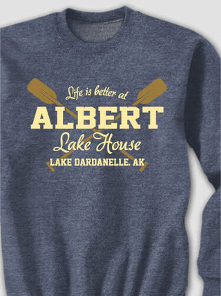 Lake House : Printed Sweatshirts