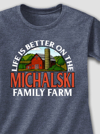 Life Is Better Farm : Printed T-Shirts