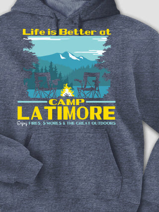 Life Is Better : Printed Hoodies