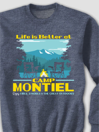 Life Is Better : Printed Sweatshirts