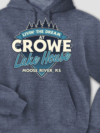 Livin' The Dream Lake House : Printed Hoodies