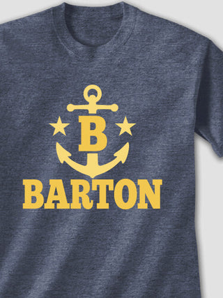Nautical Monogram : Printed T-Shirts
