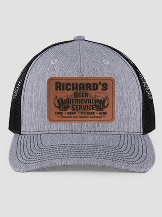 Beer Removal : Structured Trucker Hats with Patch