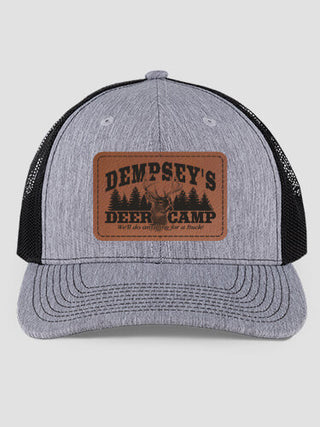 Deer Camp : Structured Trucker Hats with Patch