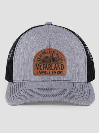 Life Is Better Farm : Structured Trucker Hats with Patch