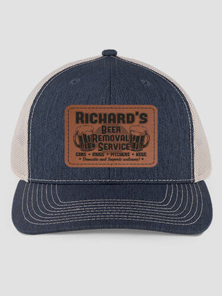 Beer Removal : Structured Trucker Hats with Patch