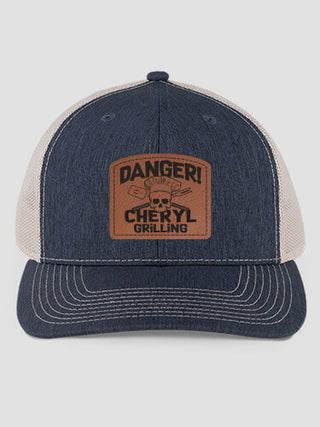 Danger Grilling : Structured Trucker Hats with Patch