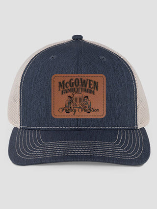 Farming Family Tradition : Structured Trucker Hats with Patch