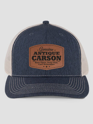 Genuine Antique : Structured Trucker Hats with Patch