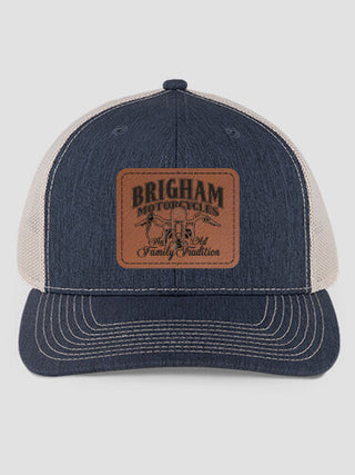 Motorcycle Family Tradition : Structured Trucker Hats with Patch