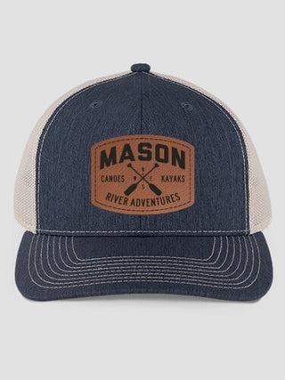 River Adventures : Structured Trucker Hats with Patch