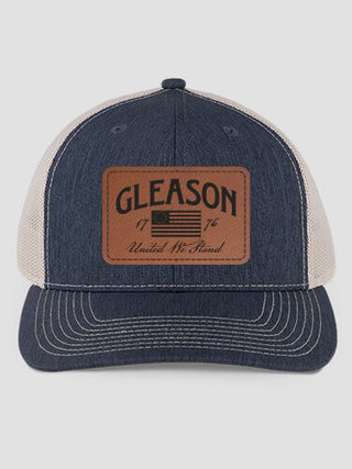 United We Stand : Structured Trucker Hats with Patch
