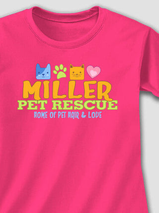 Pet Rescue : Adult Ladies Fitted T-Shirt