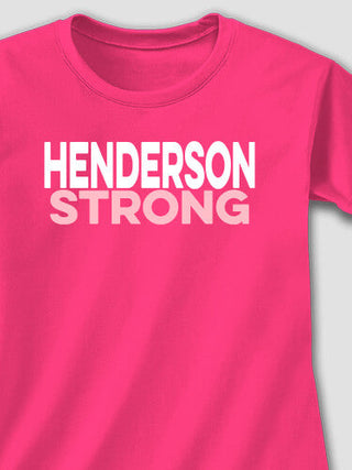 Strong : Adult Ladies Fitted T-Shirt