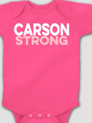 Strong : Printed Baby Bodysuits