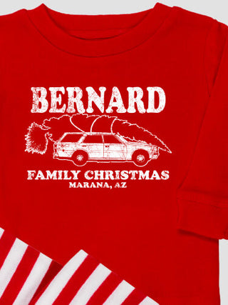 Retro Family Christmas : Matching Family Pajamas