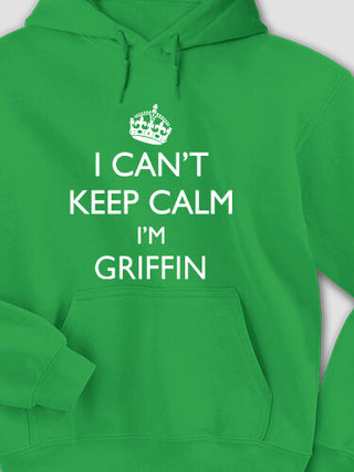 Can't Keep Calm : Printed Hoodies