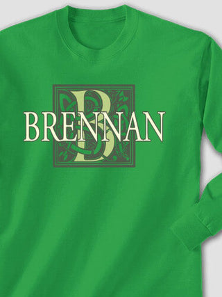 Celtic Monogram : Printed Long Sleeves