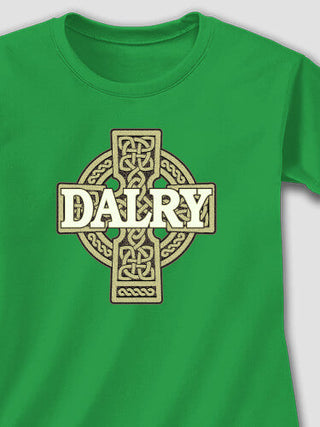 Celtic Stone Cross : Adult Ladies Fitted T-Shirt