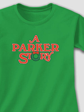 Christmas Story : Adult Ladies Fitted T-Shirt