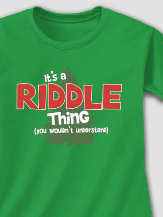 Christmas Thing : Adult Ladies Fitted T-Shirt
