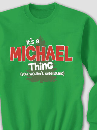Christmas Thing : Printed Sweatshirts