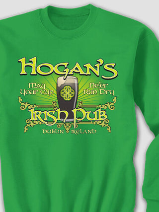 Classic Irish Pub : Printed Sweatshirts