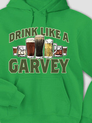 Drink Like A : Printed Hoodies