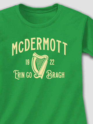 Erin Go Bragh : Adult Ladies Fitted T-Shirt