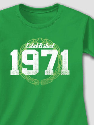 Established : Adult Ladies Fitted T-Shirt
