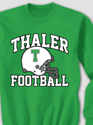 Football Helmet : Printed Sweatshirts