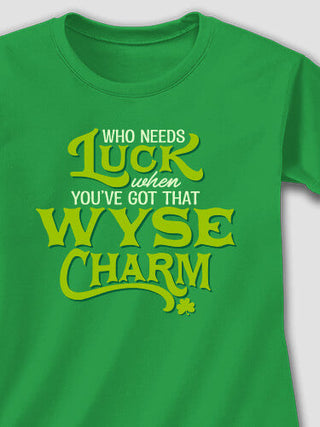 Irish Charm : Adult Ladies Fitted T-Shirt